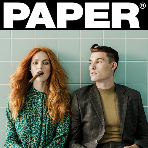 cover of fashion based Paper Magazine Tile Study by Molly Cranna