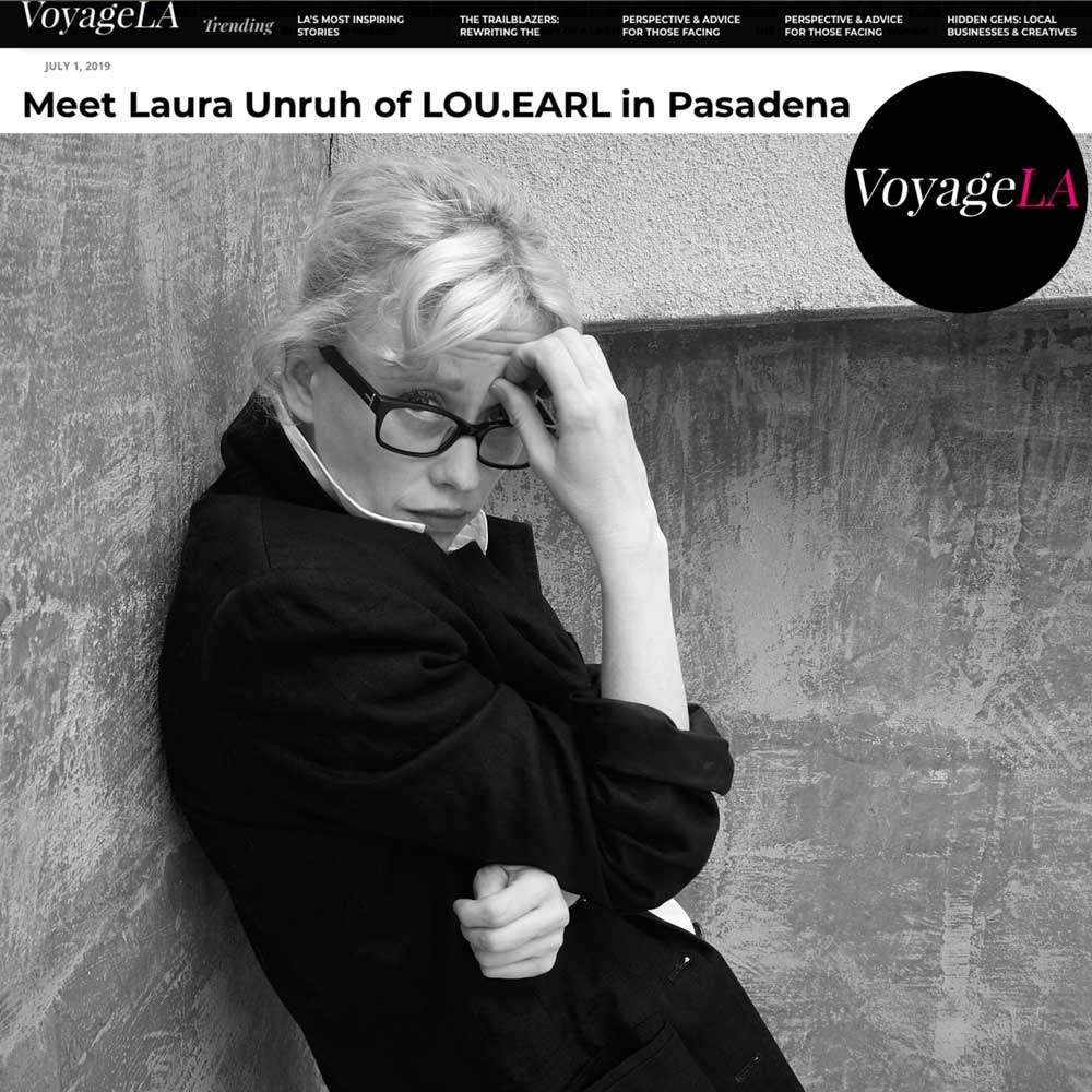 Voyage LA Magazine, July 2019 - LOU.EARL